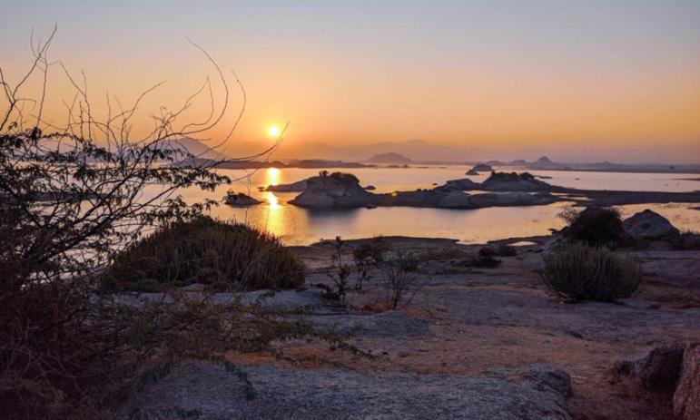 sun set point jawai