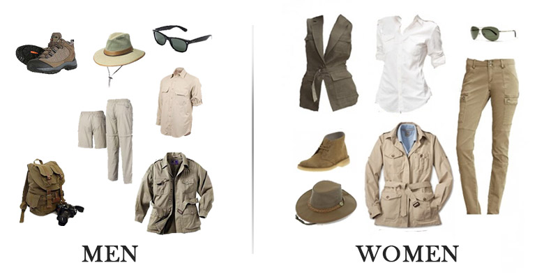 wildlife safari cloths for men and women